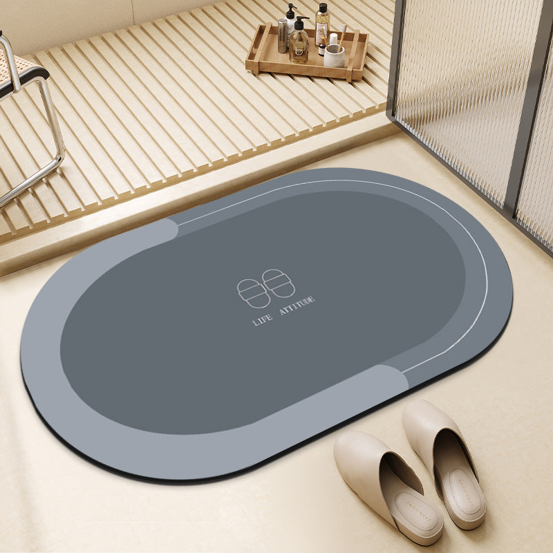Textured Non-Slip Bath Mat Kalsten