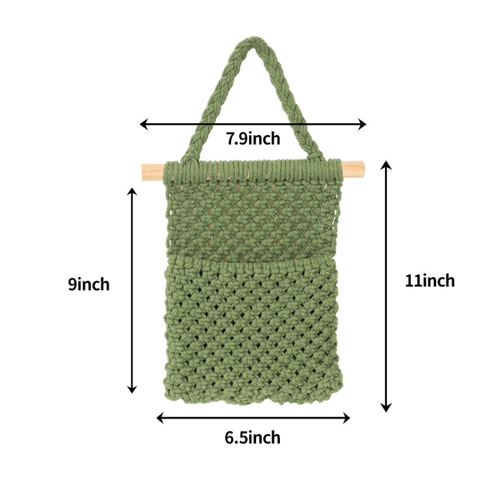 Decorative Crochet Wall Organizer