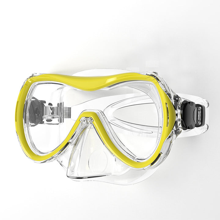 Diving mask with soft silicone edge and wide field of vision Kalsten