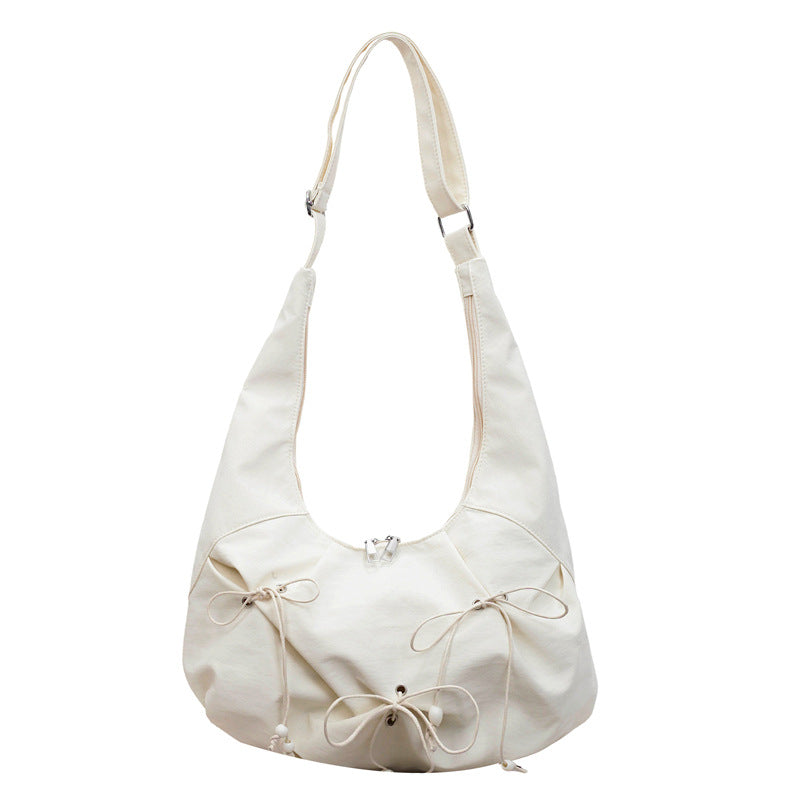 Fashionable Soft Fabric Slouchy Shoulder Bag