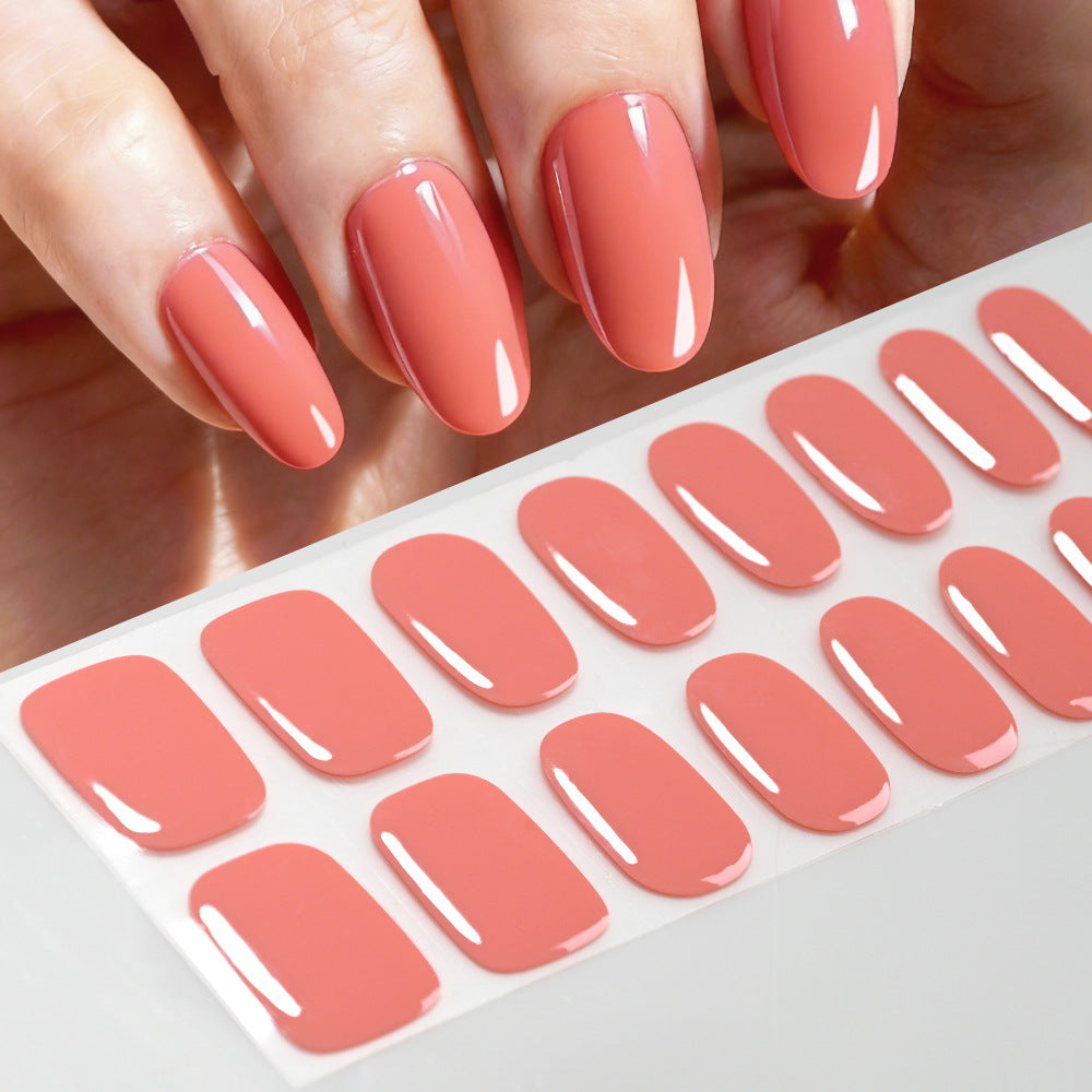 High-Gloss Gel Nail Wraps