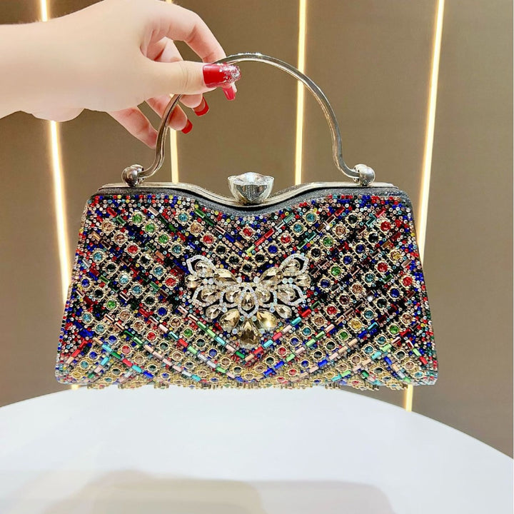 Decorative Rhinestone Evening Bag
