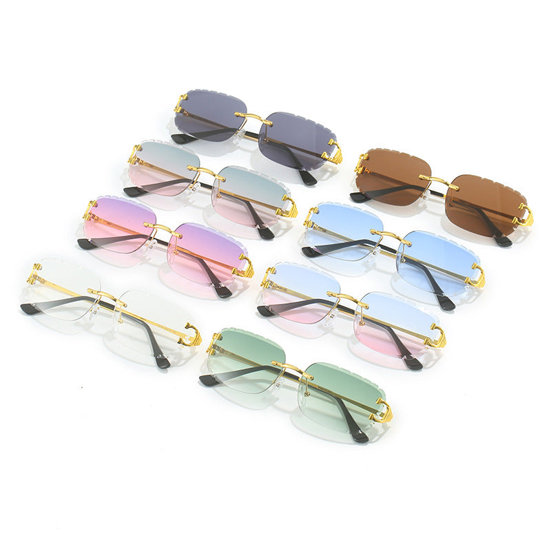 Ladies Designer Sunglasses with uniquely shaped frame and UV protection Kalsten