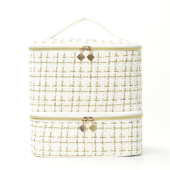 Cosmetic organizer with intelligent compartment system Kalsten