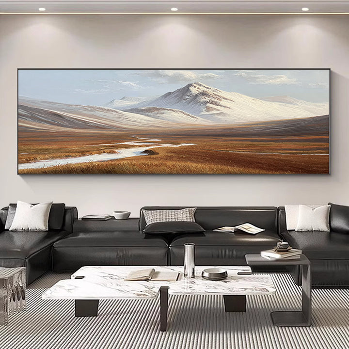 Mountain Landscape Canvas Artwork