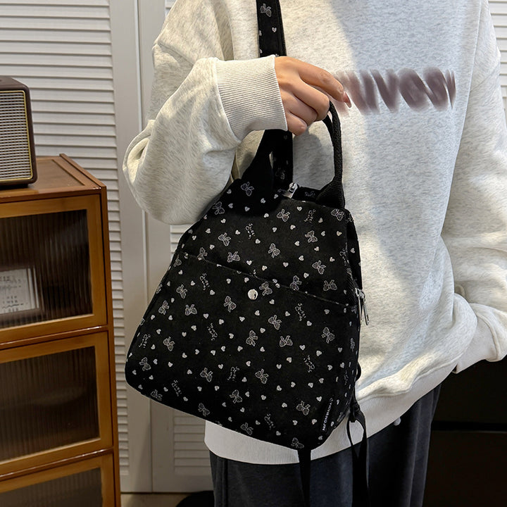 Cord Backpack with Playful Designs Kalsten