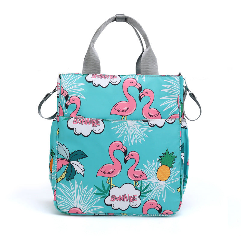 Stylish Flamingo Print Tote Kalsten
