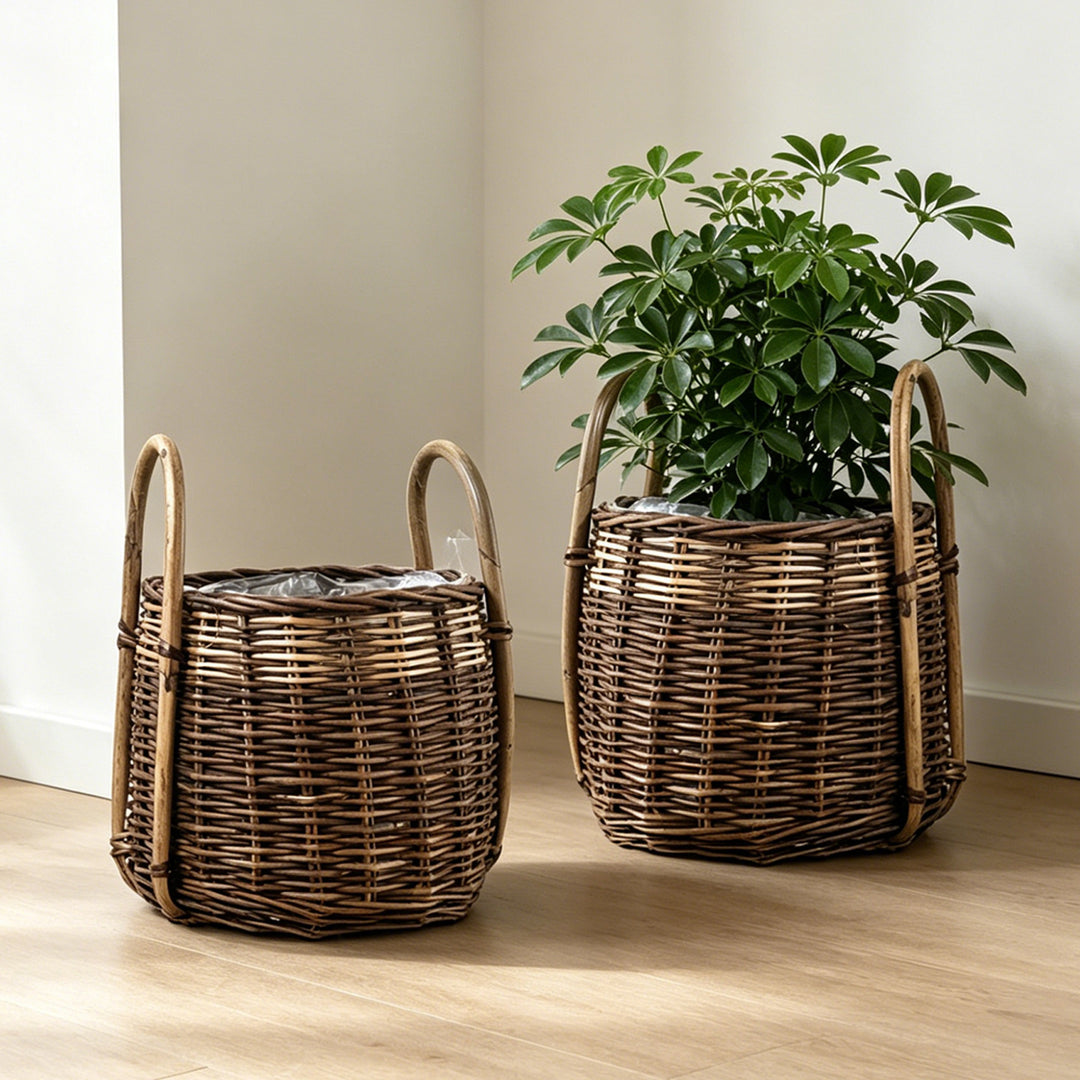 Natural woven storage basket Kalsten