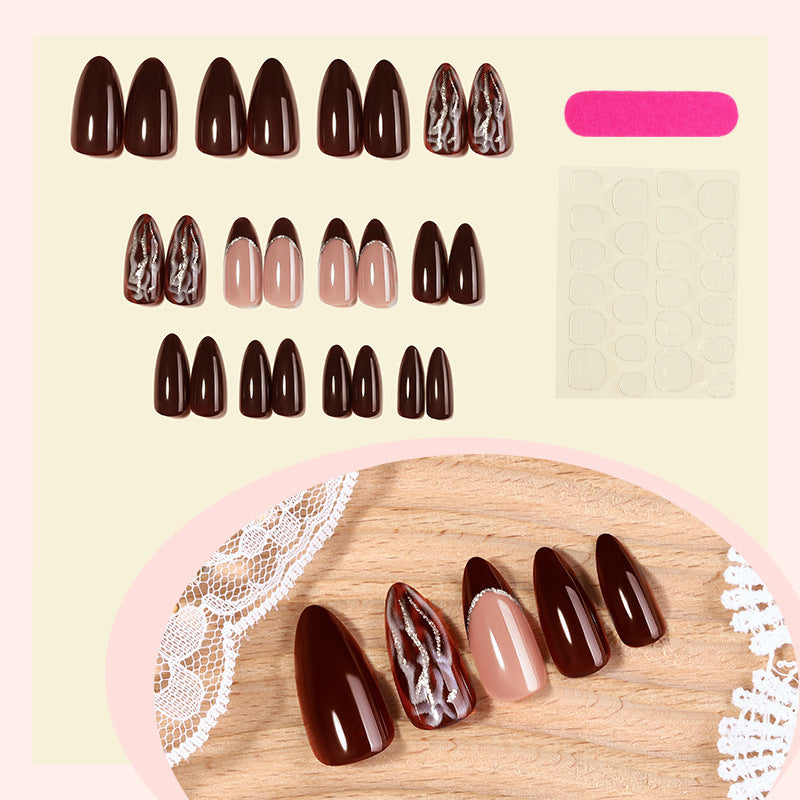 Artificial Nail Sticker Set with Elegant Designs Kalsten