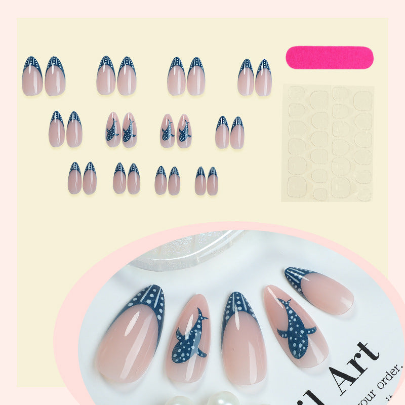 Creative nail set with maritime design Kalsten