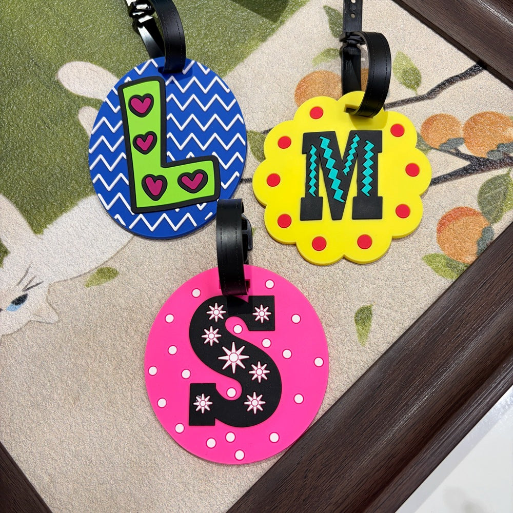 Playful Alphabet Luggage Tag Kalsten