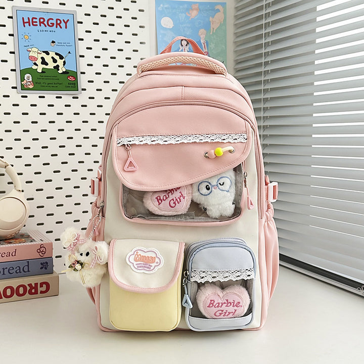 Functional Multi-Pocket School Backpack