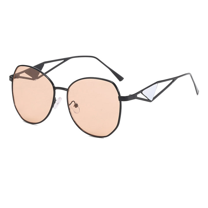 Women's fashionable geometric sunglasses with unique frame Kalsten