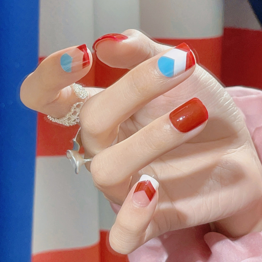 Artistic Press-On Nail Design Kit
