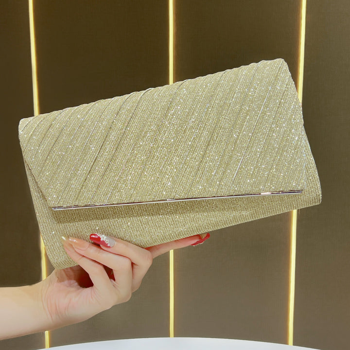 Elegant Pleated Clutch