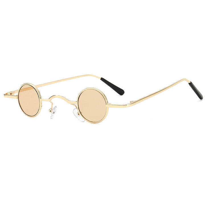 Women's fashionable round glasses with intricate metal frame Kalsten
