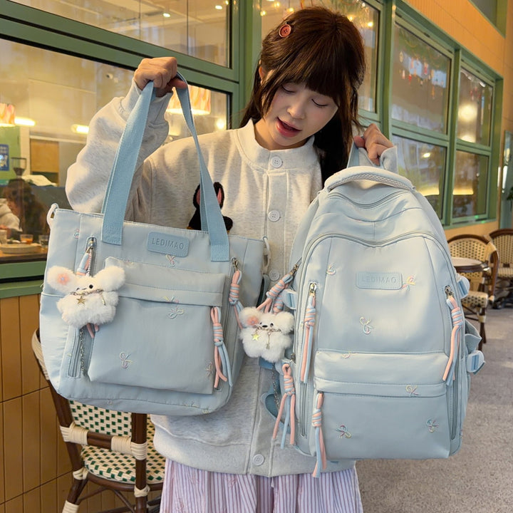 Embroidered Multi-Functional Backpack Kalsten