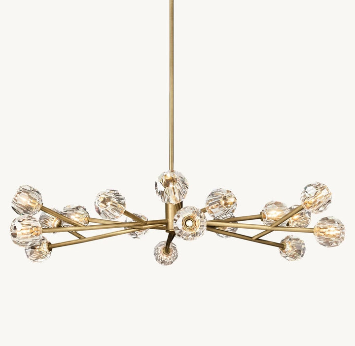 Modern Floral Chandelier