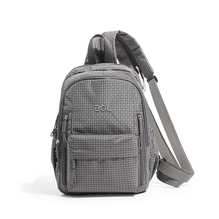 Textured Multi-Pocket Backpack Kalsten