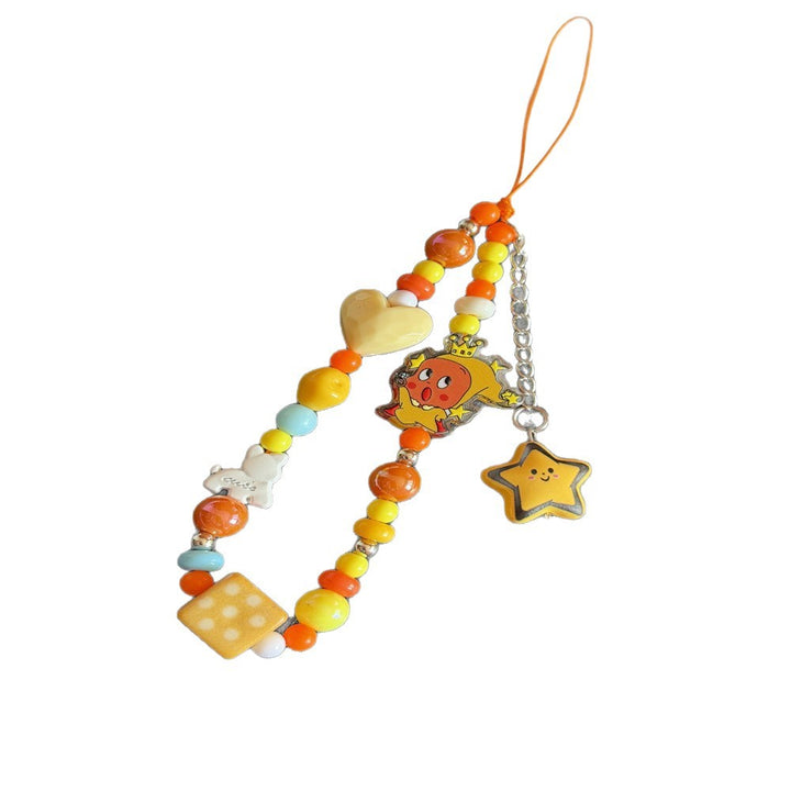 Playful Charm Beaded Phone Strap Kalsten