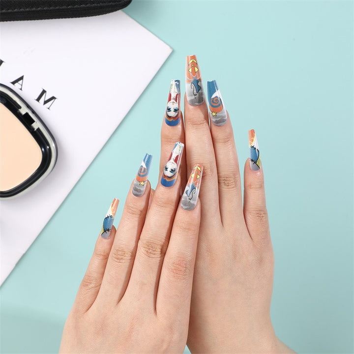 Creative Halloween-themed artificial nails Kalsten
