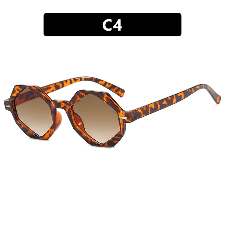 Ladies trendy sunglasses in modern octagonal design Kalsten