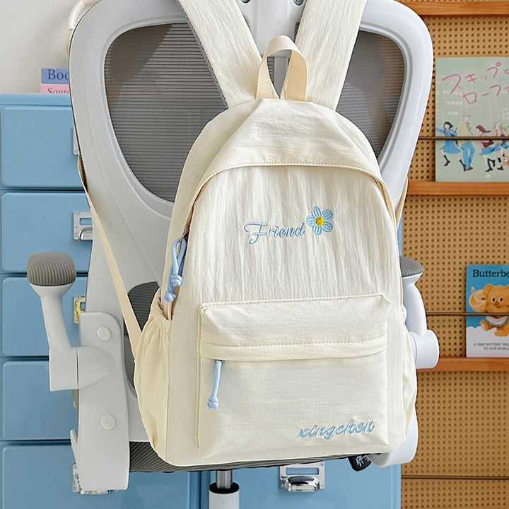 Cute Cartoon-Themed Embroidered Backpack Kalsten