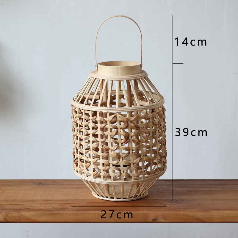 Handcrafted Rattan Lantern Kalsten