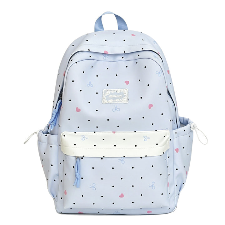 Charming Polka Dot School Backpack Kalsten