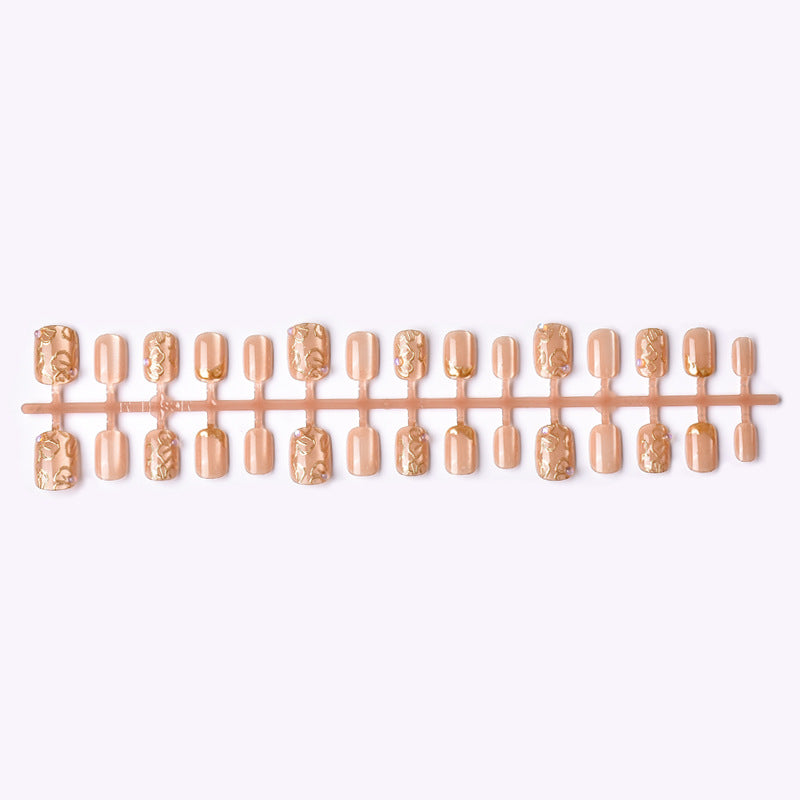 Elegant Floral Design Press-On Nail Art Set Kalsten 1790636584