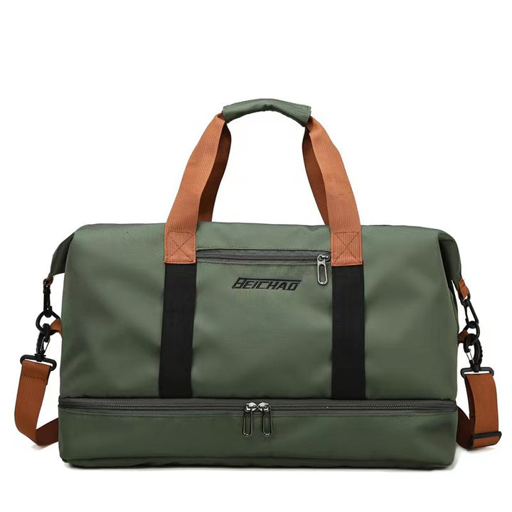 Sporty Duffel Bag With Reinforced Bottom Kalsten