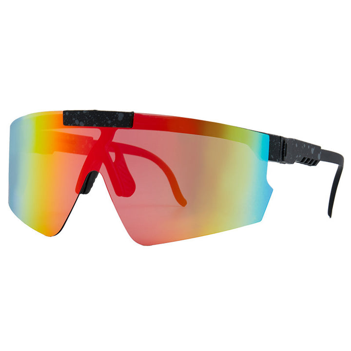Women's sport sunglasses in modern design with large lenses Kalsten