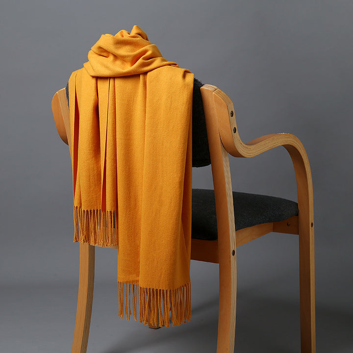 Luxurious Cashmere-Blend Throw Blanket