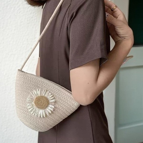 Handbag with Floral Design Kalsten