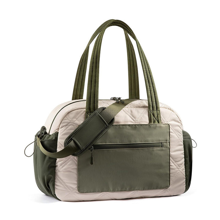 Luxurious Quilted Travel Duffel Bag Kalsten