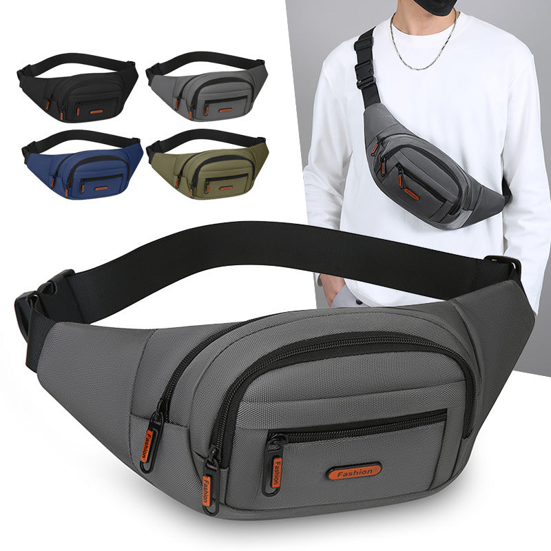 Versatile Multi-Pocket Waist Bag Kalsten