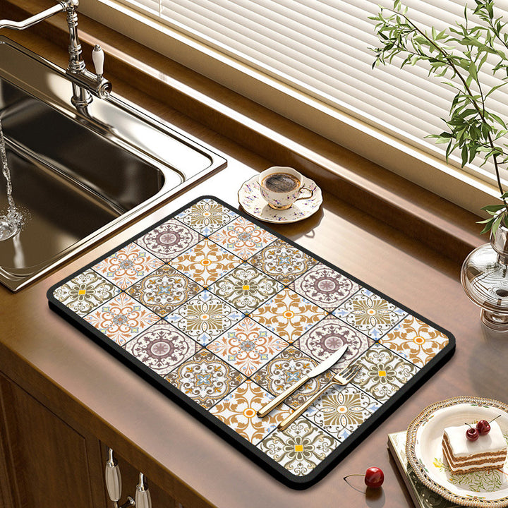Artistic Kitchen Floor Mat