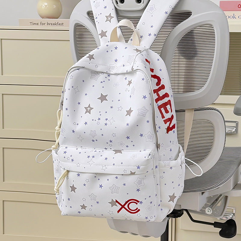 Bunny Ear Patterned School Backpack Kalsten