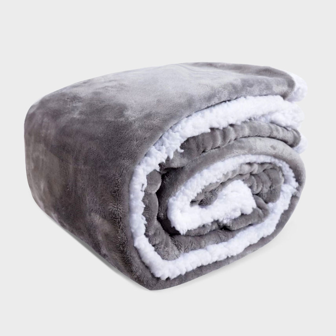 Women's Plush Blanket with Double Fleece Kalsten
