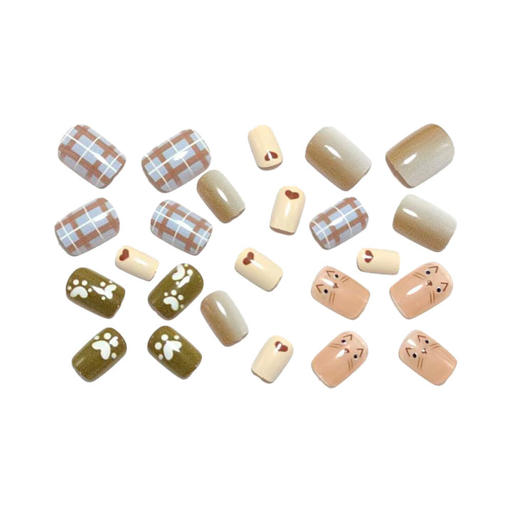 Fun Animal Design Artificial Nails Kalsten