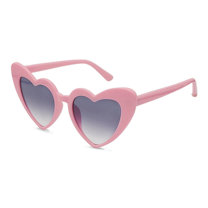 Women's Heart-Shaped Sunglasses with UV Protection and High-Quality Film Processing Kalsten