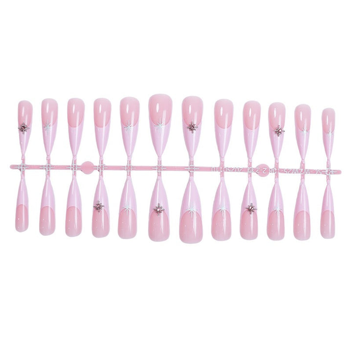 Artificial nail set with delicate mandala patterns and elegant accents Kalsten