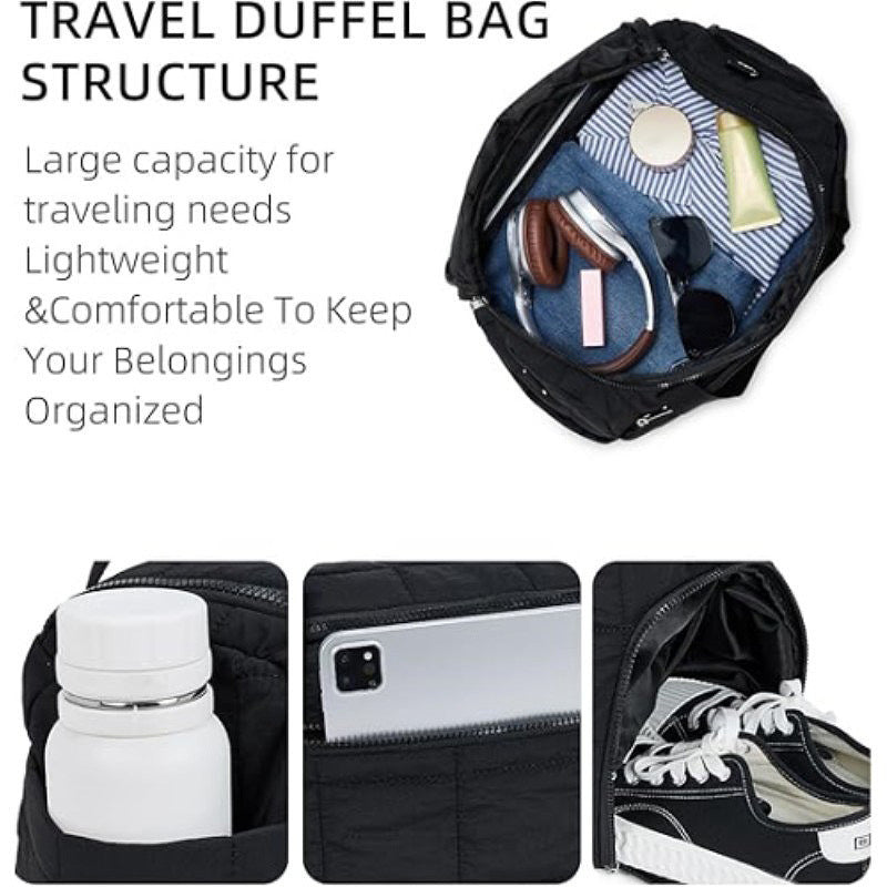 Women's sporty travel bag with multiple compartments Kalsten