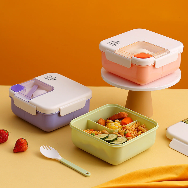 Stylish Multi-Compartment Food Storage Container