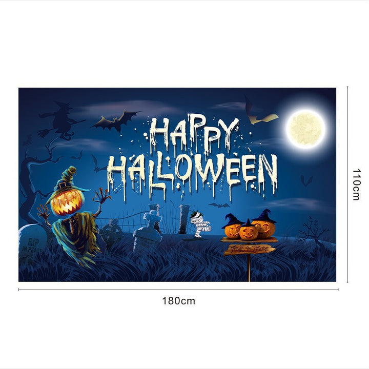 Halloween-Themed Decorative Welcome Mat Kalsten