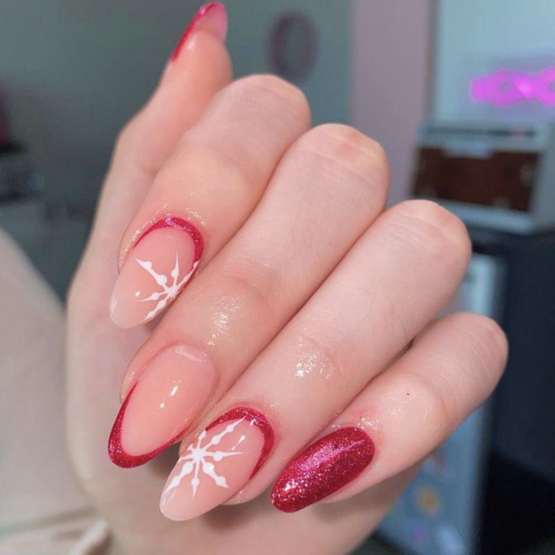 Artistic Long-Lasting Press-On Nail Set Kalsten
