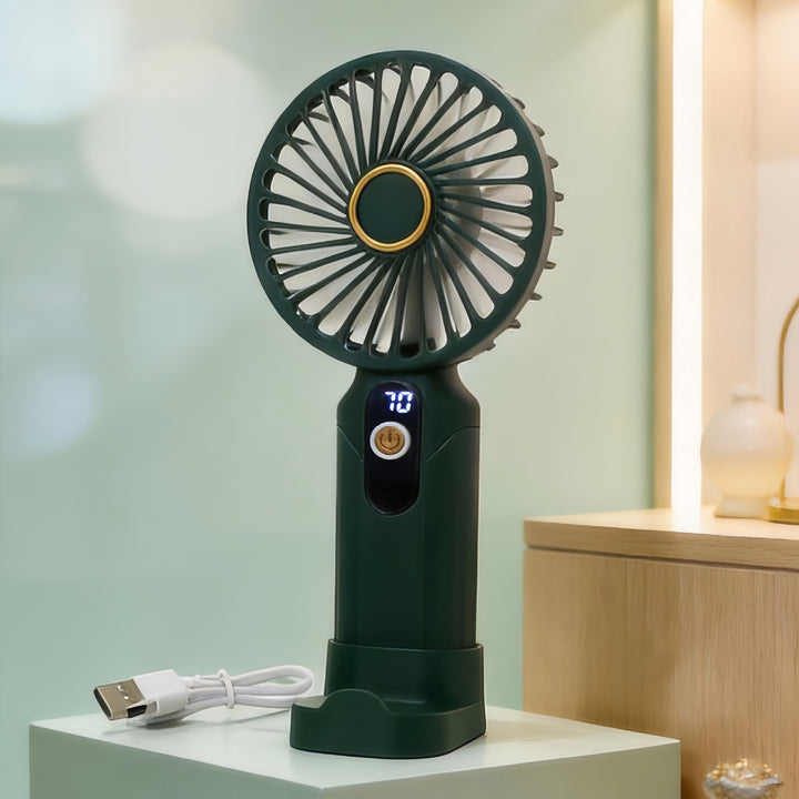Women's portable USB fan with variable speed control Kalsten
