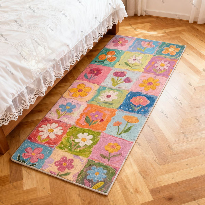 Cute Cartoon-Themed Plush Area Rug
