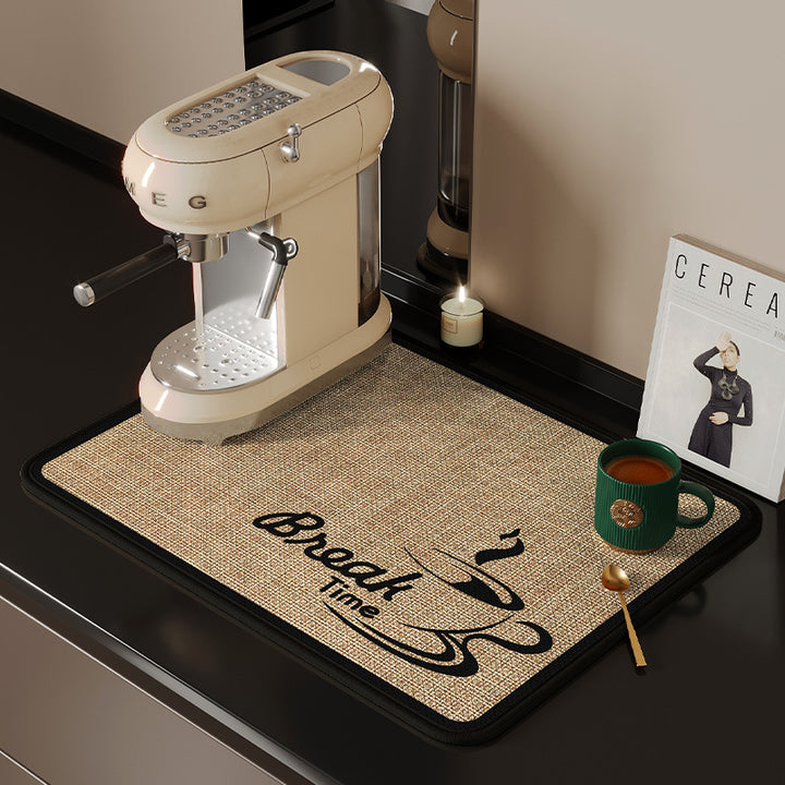 Coffee Bar Kitchen Comfort Mat