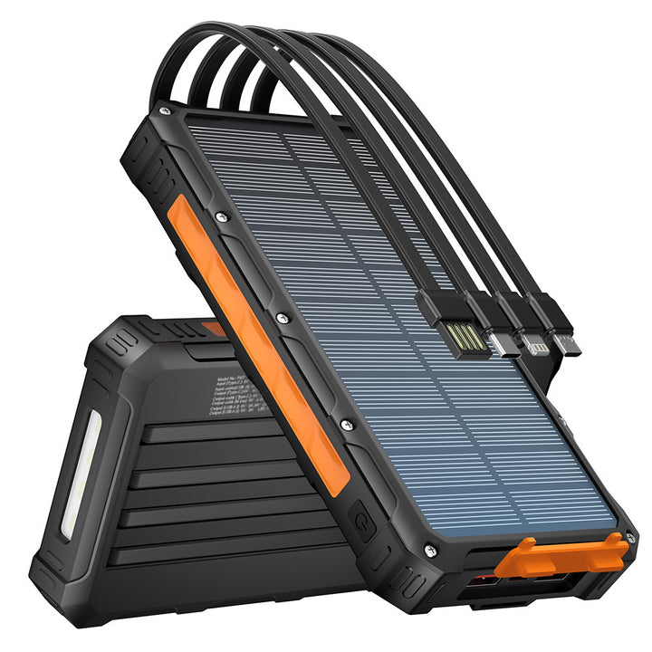 Solar Powerbank with multifunctional connection system and fast charging function Kalsten